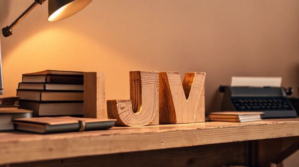 10 idées créatives pour utiliser des cubes lettres en bois dans la déco
